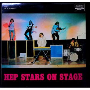 HEP STARS Hep Stars On Stage (Rainbow Music – RMLP 2006) Sweden 1996 reissue LP of 1965 album (Beat, Garage Rock)